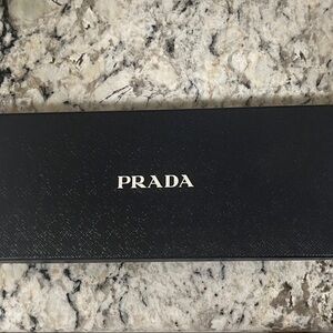 PRADA Black Saffiano Leather Box